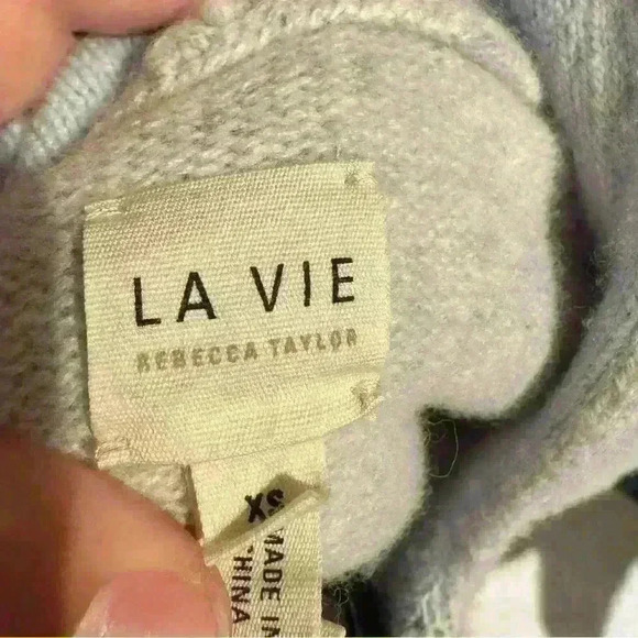 La Vie Rebecca Taylor XSmall floral Sweater - Picture 2 of 5